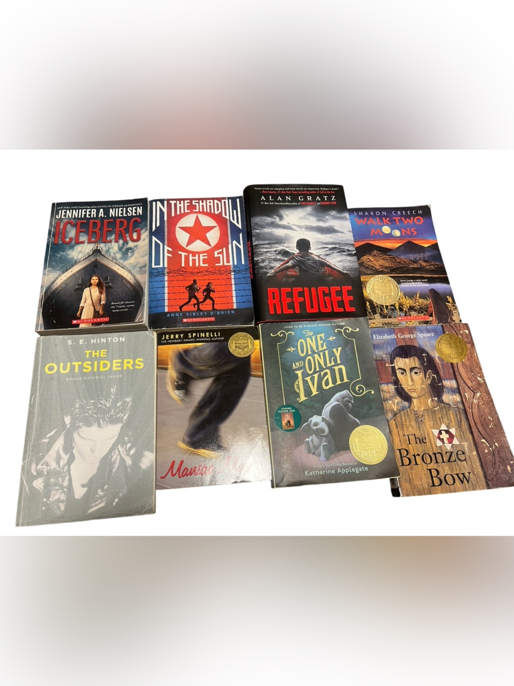 Young Adult Paperback Book Lot of 8 Books